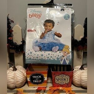 Disney Baby Cinderella Halloween Costume Size 1+ 12-18M